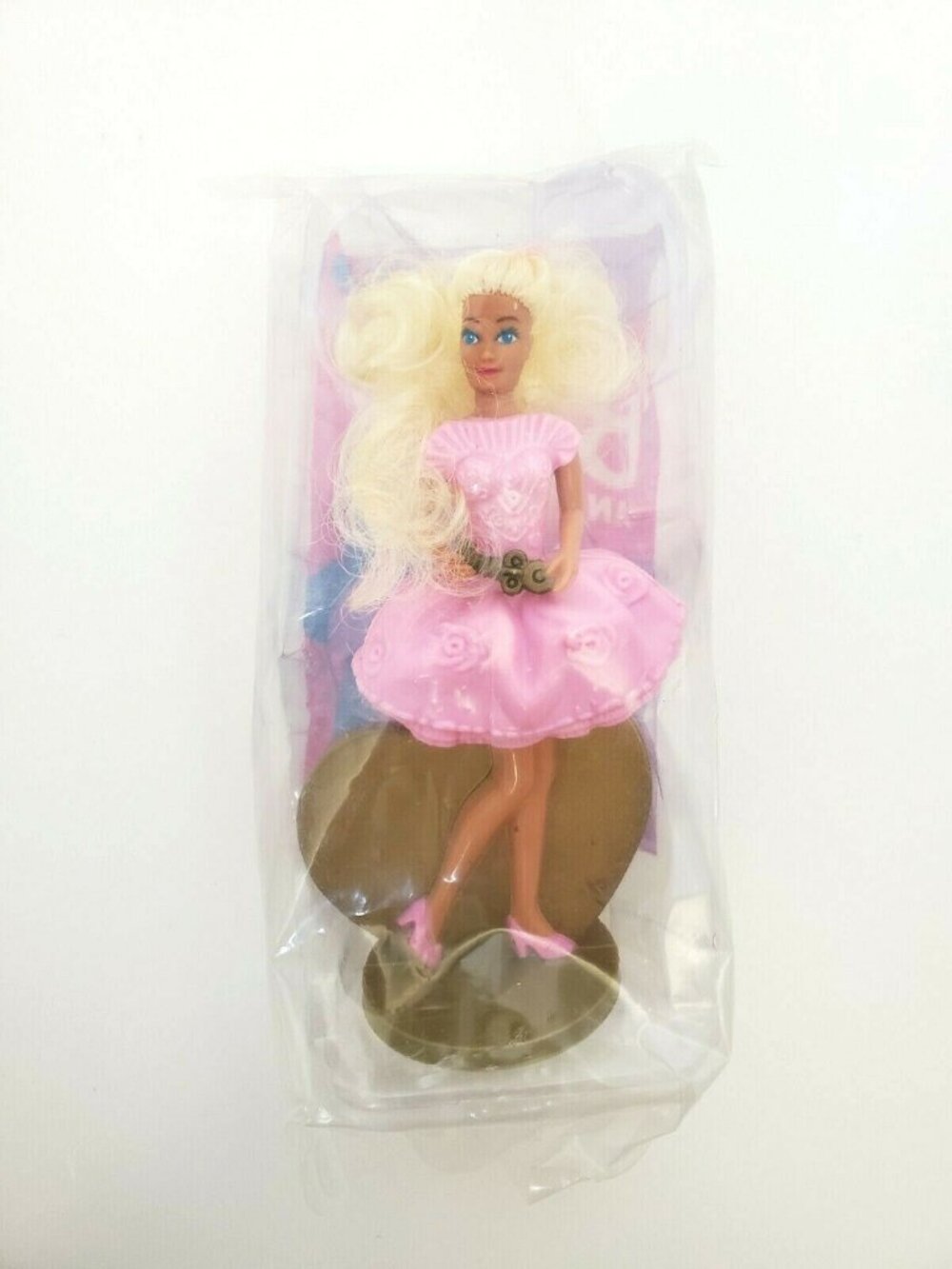 Vtg 1994 Mattel Locket Surprise Barbie Figurine Sealed McDonalds Happy Meal Toy